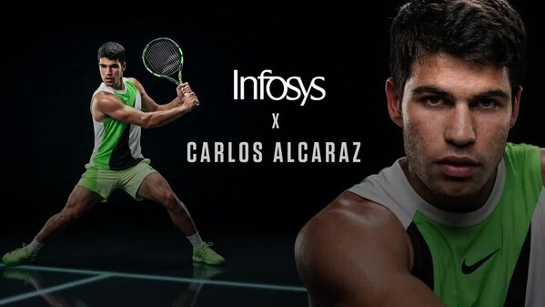 Infosys全球品牌大使 - 卡洛斯·阿尔卡拉斯Carlos Alcaraz