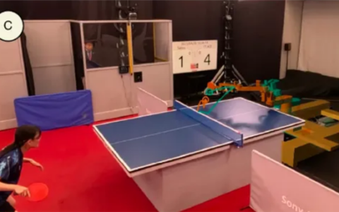 乒坛的“阿尔法狗”来了！索尼乒乓球机器人Ace击败职业选手