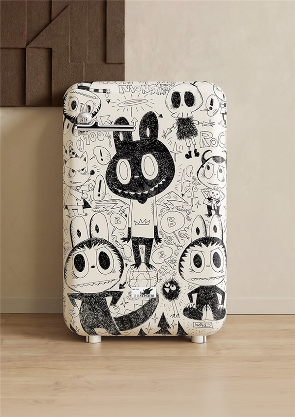 泡泡玛特首款家电！LABUBU冰箱上架：5999元 全球限量999台