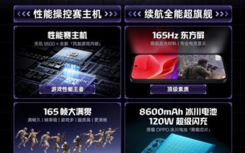 一加Ace 6至尊版核心配置一图看懂：史上最强Ace 性能赛主机