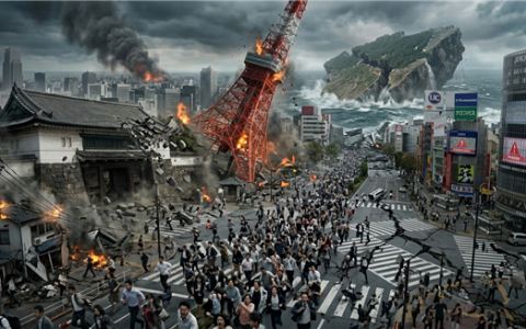 未来50年发生概率非常大 日本学者：超级地震或致国家崩塌