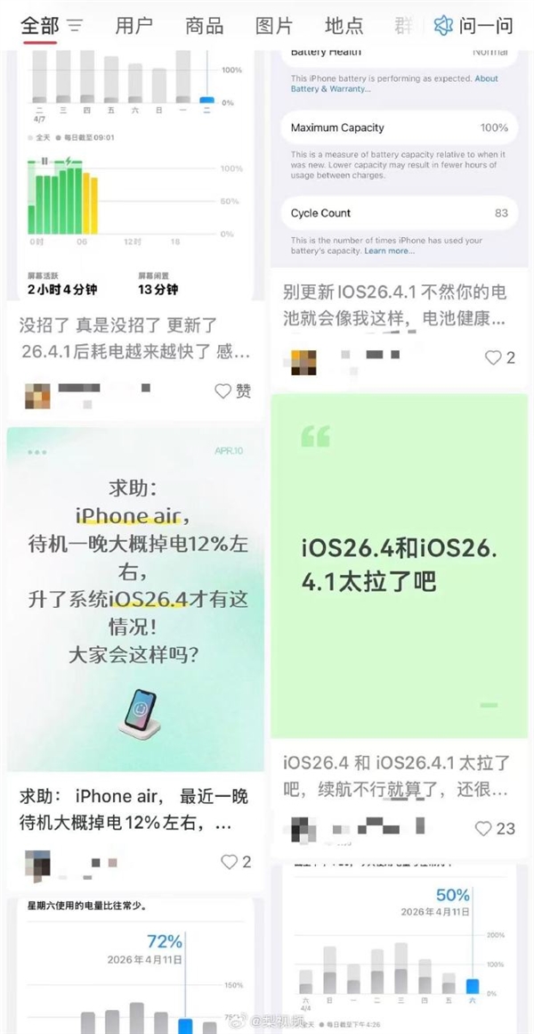 一晚待机掉12%！iPhone 17等升级系统后引果粉吐槽 掉电巨快：苹果给说明