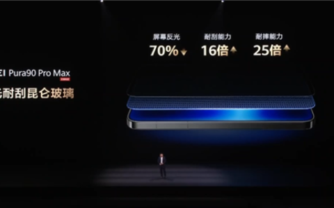 华为Pura90 Pro Max出厂没贴膜！余承东自信回应：没必要