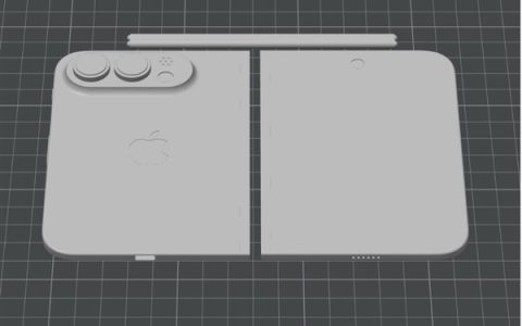 苹果首款折叠屏外观实锤！iPhone Fold最终版设计揭晓：再无悬念