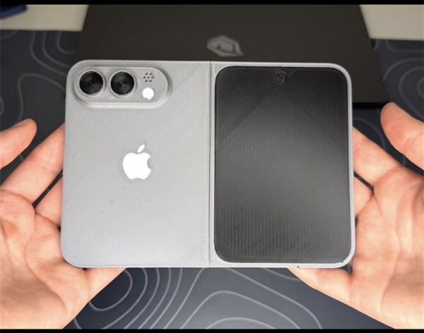 苹果首款折叠屏外观实锤！iPhone Fold最终版设计揭晓：再无悬念