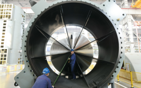 世界最大！水电泄压阀在哈电集团研制成功