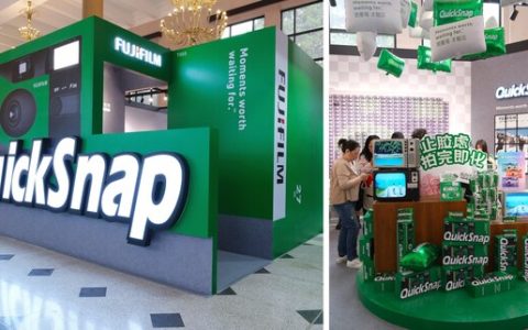 富士胶片巨型“胶卷相机盒子”闪现P&E2026