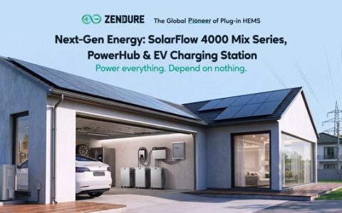 Zendure征拓推出PowerHub—-欧洲首款插件式家庭能源管理系统中枢，可以将任何太阳能家庭打造为全屋能源生态系统