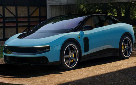 四电机马力超千匹 法拉利首款纯电动车Ferrari Luce发布：苹果味十足