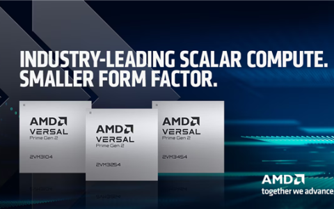AMD发布三款新处理器：尺寸缩小27%、性能提升5倍