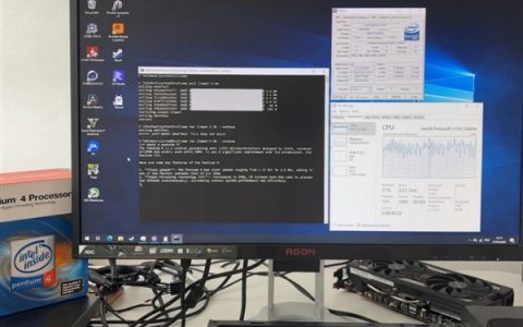 20年前单核老U硬刚现代AI！奔腾4运行Llama 3.2实测：答一题33分钟