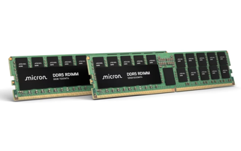 比现有快40%！美光256GB DDR5速度破9200MT/s ：功耗直降40%
