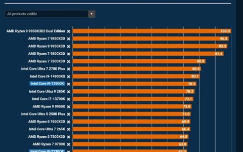 纯大核没想象的好 Intel纯P核旗舰游戏实测：打平4年前i9-13900K