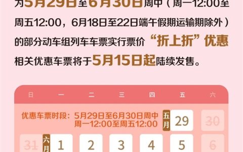 60+岁老人买火车票更便宜了！注意这个小字