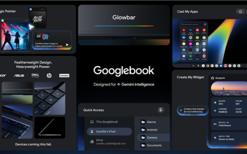 AI笔记本来了！Googlebook官宣：联想、惠普、华硕、宏碁集体跟进