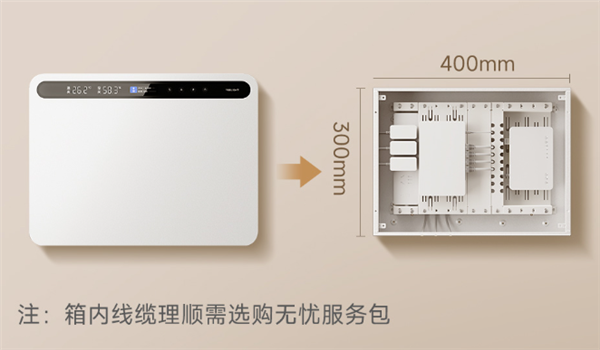 399元起！易来智能弱电箱面板众筹开售：自带风扇 支持米家App