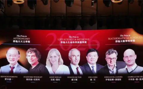 7位科学家获2026年度邵逸夫奖 每项奖金120万美元