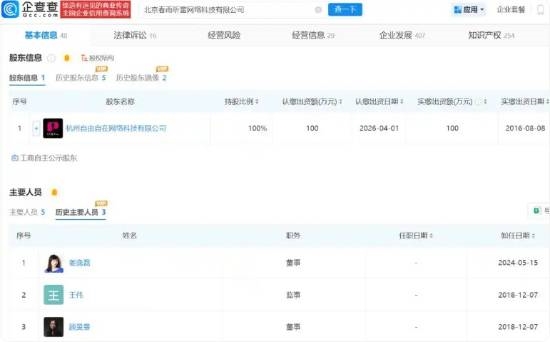 Papi酱名下公司均已注销 回应毕业后4年零收入