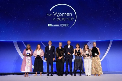 2026年度欧莱雅-联合国教科文组织世界杰出女科学家成就奖颁奖典礼现场