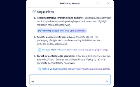Cision在CisionOne中推出AI Coverage Analysis功能，助力公关团队将媒体报道转化为实际行动