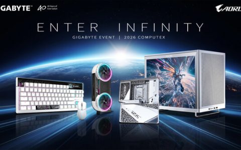 技嘉“ENTER INFINITY”发布会登场，揭晓 COMPUTEX 2026 新品阵容