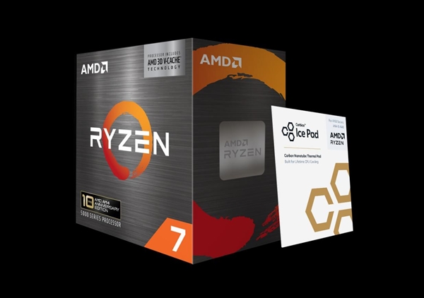 能打i9-14900K！AMD锐龙7 5800X3D十周年纪念版发布：售价2300+元