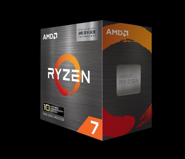 能打i9-14900K！AMD锐龙7 5800X3D十周年纪念版发布：售价2300+元