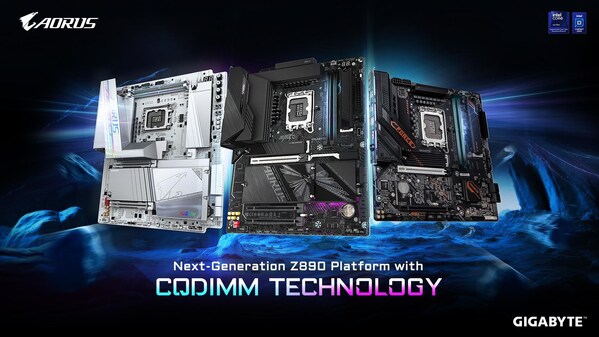 技嘉于 COMPUTEX 2026 展示新一代CQDIMM 性能 携手多家内存品牌扩大高性能运算生态体系