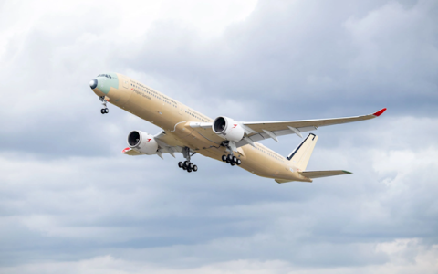 人类最大航程客机登场！空客A350-1000ULR首飞成功 悉尼伦敦22小时直达