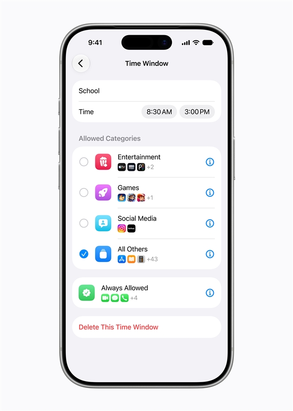 苹果iOS 27推出新版儿童安全功能：家长可全方位控制