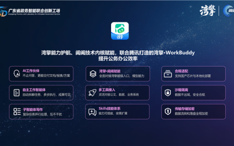全国首个！腾讯版小龙虾WorkBuddy入职政务系统 支持国产芯片