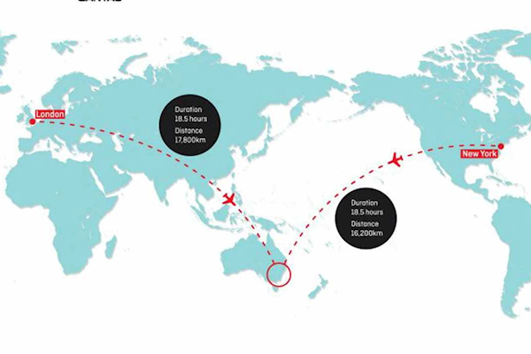 人类最大航程客机登场!空客A350-1000ULR首飞成功 悉尼伦敦22小时直达