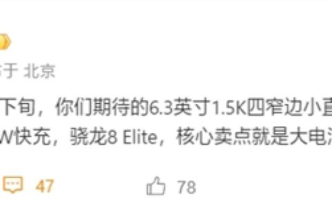 最强续航小屏旗舰！曝一加13T定档4月：6.3英寸塞进6200mAh电池