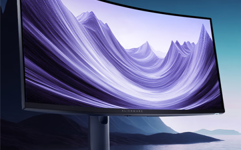 外星人新款34寸带鱼屏上市：WQHD 240Hz OLED面板首发6499元