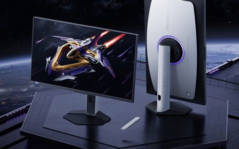 小米推出REDMI显示器G Pro 27U：搭载四核A73+澎湃OS2 自带小爱同学